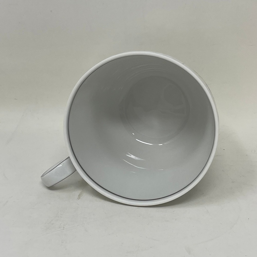 Johann Haviland Tea Cup Blue Garland Bavaria Germany White Blue Floral Platinum - Picture 3 of 7